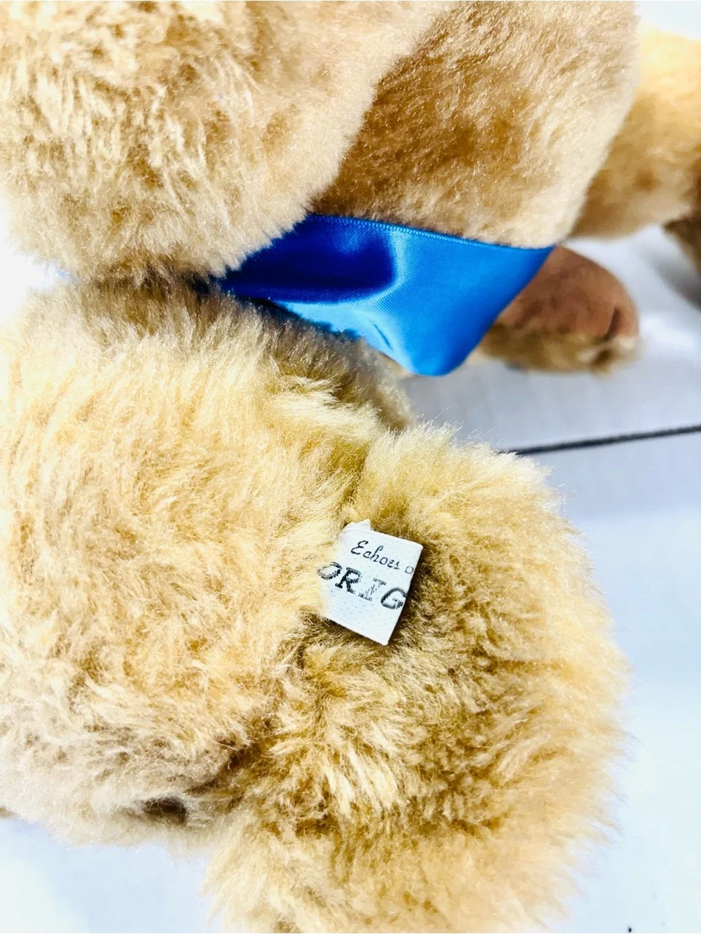Vintage Mohair “Echoes Of The Past” Teddy Bear OOAK Fully Jointed Collectible